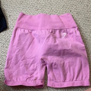 Gymshark pink shorts